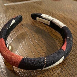 FP Movement by Free People Black and Red Patterned Headband